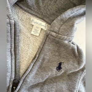 Ralph Lauren toddler zip hoodie  12 M